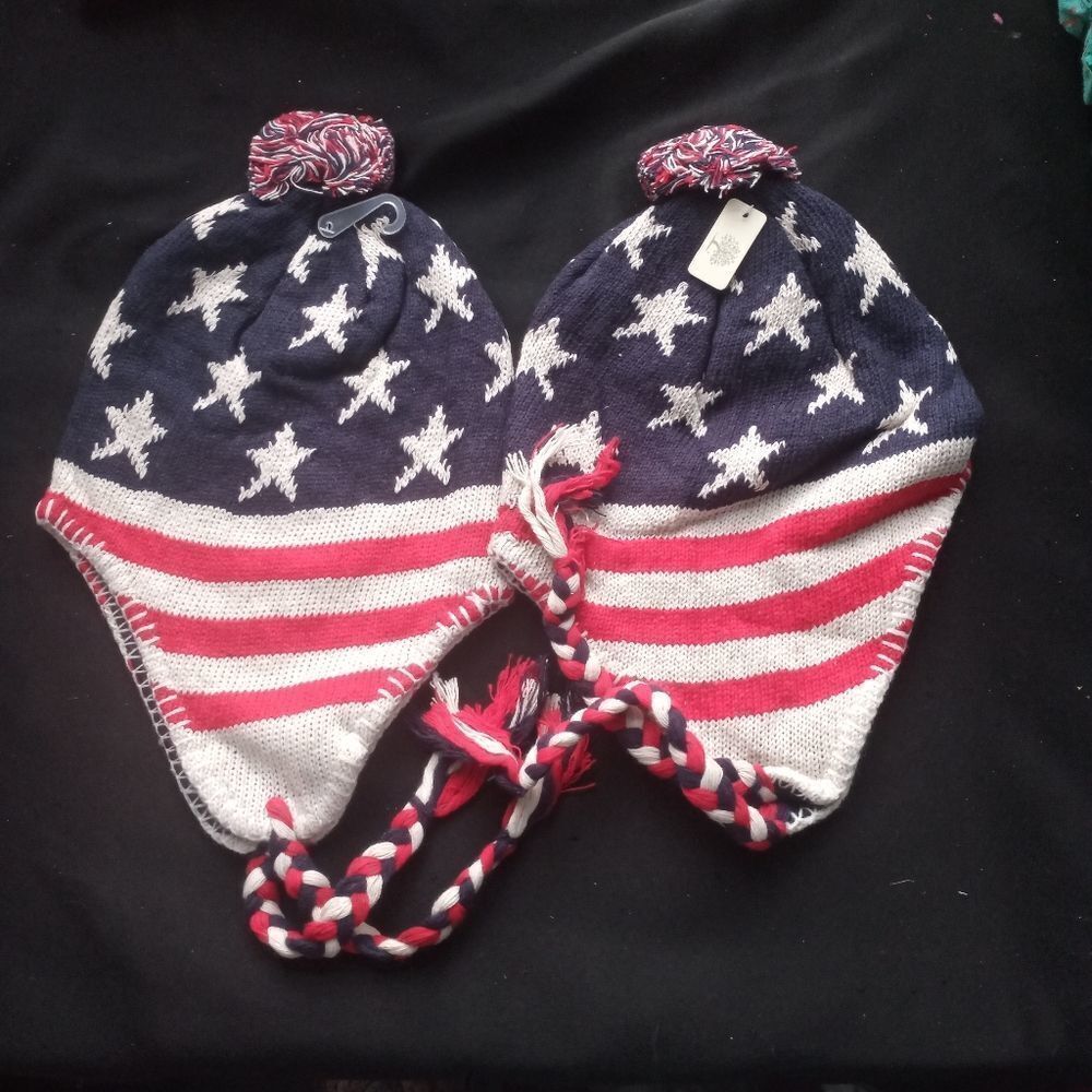 Two pairs of beanies (box #1)